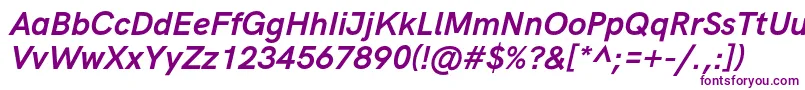 HkgroteskBoldlegacyitalic-fontti – violetit fontit