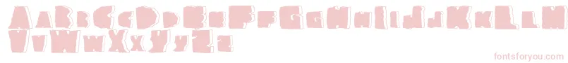 NationalgraniteRegular Font – Pink Fonts on White Background