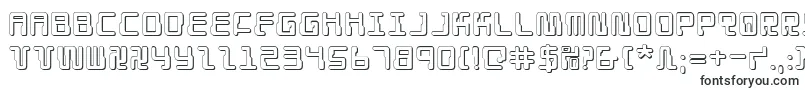 Шрифт Droidlover3D – шрифты, начинающиеся на D