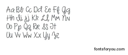 Review of the Kgasthedeer Font