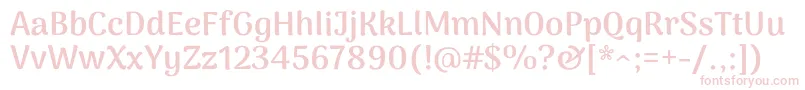 ArimamaduraiExtrabold Font – Pink Fonts on White Background