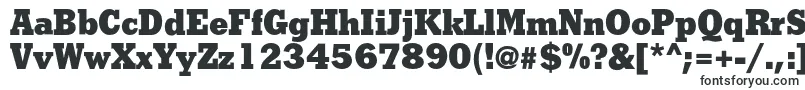 Shakulac-fontti – lohkofontit