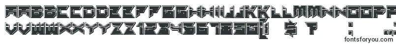 Suggested3Dfilledgradient-fontti – 3D-fontit
