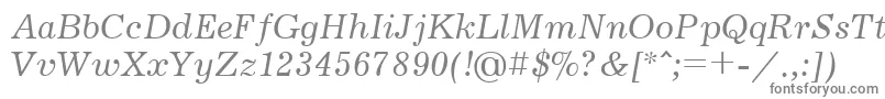 Шрифт Jrn56C – серые шрифты