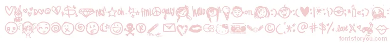 Meganbats Font – Pink Fonts