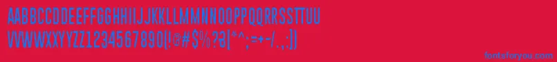 Подробнее о шрифте Piparivahtiperhonen Шрифт Piparivahtiperhonen – синие шрифты на красном фоне