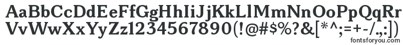 BonoborgBold-fontti – iso fontit