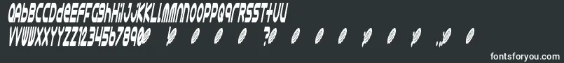 Шрифт Astro868 – белые шрифты