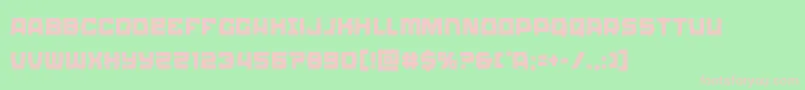En savoir plus sur la police Olympiccarriercond Police Olympiccarriercond – polices roses sur fond vert
