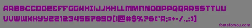 Lisätietoja Olympiccarriercond-fontista Olympiccarriercond-fontti – violetit fontit harmaalla taustalla