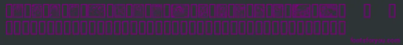Angelsfairies Font – Purple Fonts on Black Background