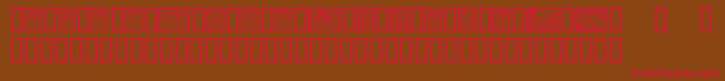 Angelsfairies Font – Red Fonts on Brown Background
