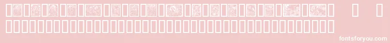Angelsfairies Font – White Fonts on Pink Background