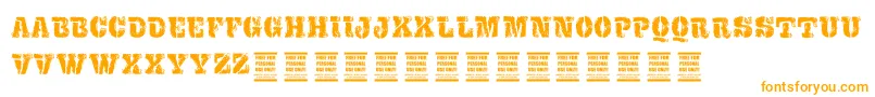 VtksExame Font – Orange Fonts