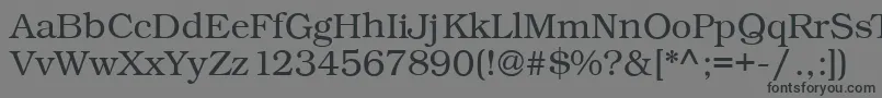 Kacstqurn Font – Black Fonts on Gray Background