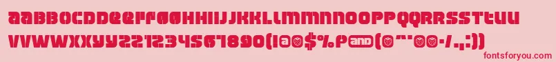 Weitere Informationen zur Manchester-Schriftart Manchester-Schriftart – Rote Schriften auf rosa Hintergrund