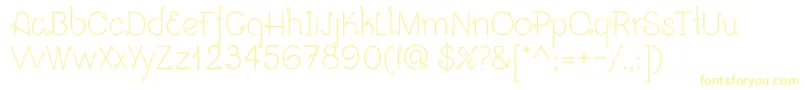 Opalo Font – Yellow Fonts