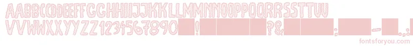 JmhEscamasWhite Font – Pink Fonts