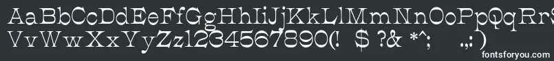 JmhCajitaRegular Font – White Fonts