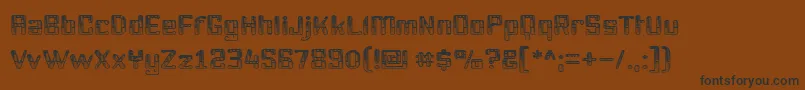 More about YouthanasiaTexture Font YouthanasiaTexture Font – Black Fonts on Brown Background