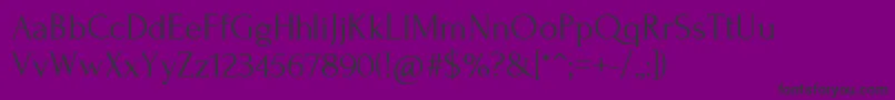 Police ForumRegular – polices noires sur fond violet