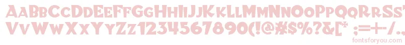 Blitzkriegnf Font – Pink Fonts