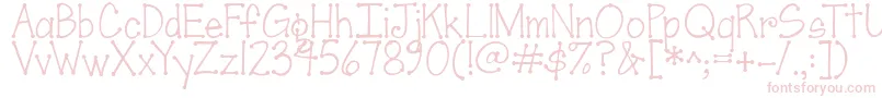 Jandascrapgirldots Font – Pink Fonts