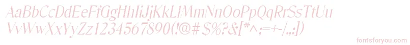 DenverlhItalic Font – Pink Fonts