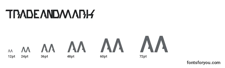 TradeAndMark Font Sizes