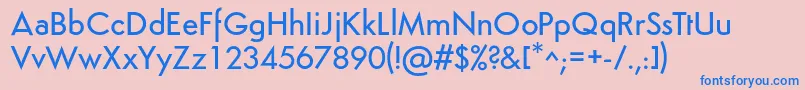 SemplicitaMediumフォントについての詳細 フォントSemplicitaMedium – ピンクの背景に青い文字