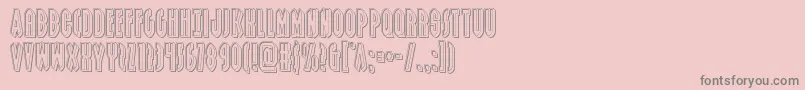 More about Grendelsmotherengrave Font Grendelsmotherengrave Font – Gray Fonts on Pink Background