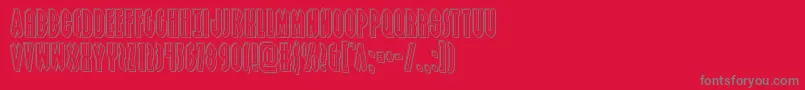 More about Grendelsmotherengrave Font Grendelsmotherengrave Font – Gray Fonts on Red Background