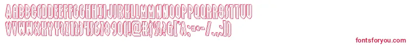 Grendelsmotherengrave Font – Red Fonts on White Background