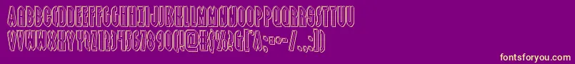 Lisätietoja Grendelsmotherengrave-fontista Grendelsmotherengrave-fontti – keltaiset fontit violetilla taustalla