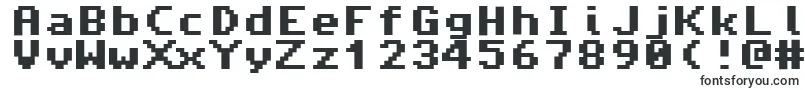 AmigaForever-fontti – lohkofontit