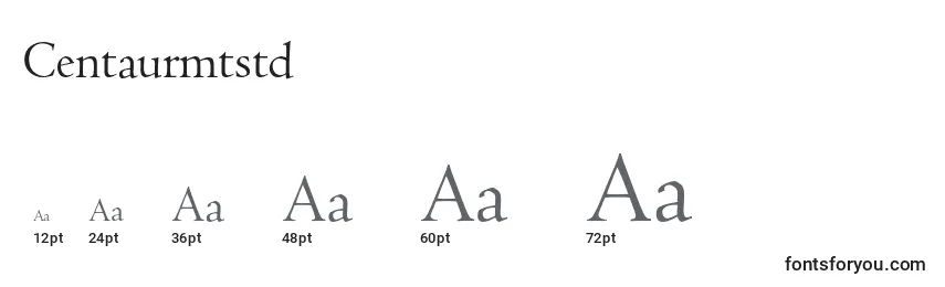 Centaurmtstd Font Sizes