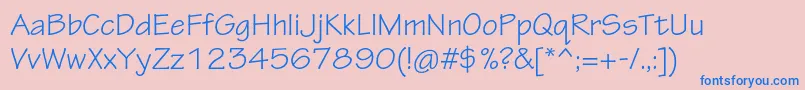 Подробнее о шрифте TektonproRegular Шрифт TektonproRegular – синие шрифты на розовом фоне