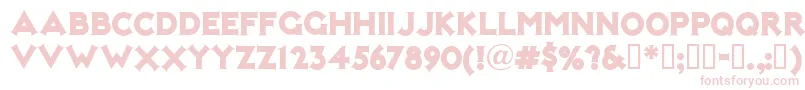 Notmarykate Font – Pink Fonts on White Background