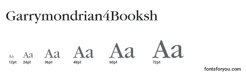 Garrymondrian4Booksh Font Sizes