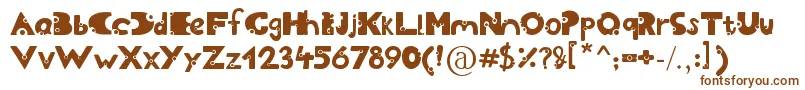 Cheesy Font – Brown Fonts