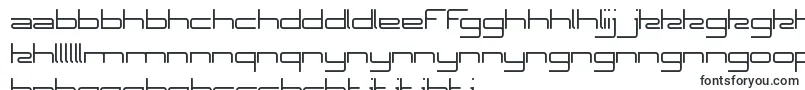 フォントTechnoCapture – セソト文字