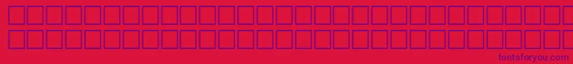 Alawi337 Font – Purple Fonts on Red Background