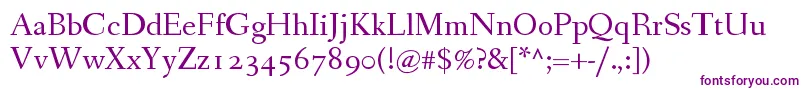 FanwoodTextWebfont Font – Purple Fonts