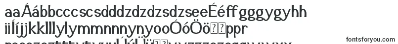 Шрифт Snidane – венгерские шрифты
