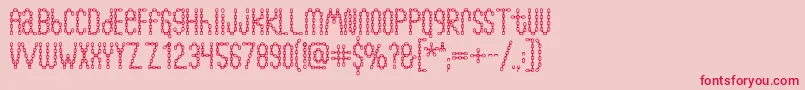 More about Chainfontblack Font Chainfontblack Font – Red Fonts on Pink Background