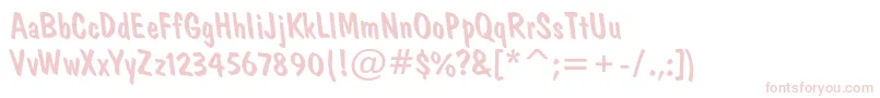 Dominoro Font – Pink Fonts