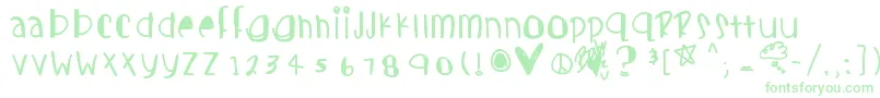 Candycutes Font – Green Fonts