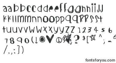 Candycutes font