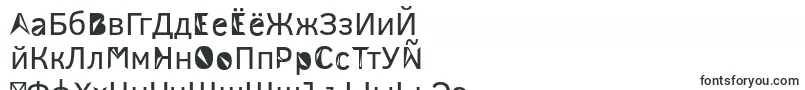 3mTrislan-fontti – venäjän fontit