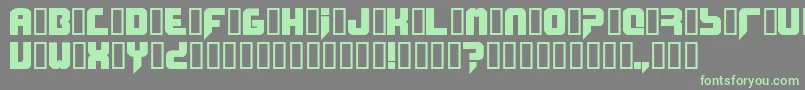 Weitere Informationen zur Phobos-Schriftart Phobos-Schriftart – Grüne Schriften auf grauem Hintergrund
